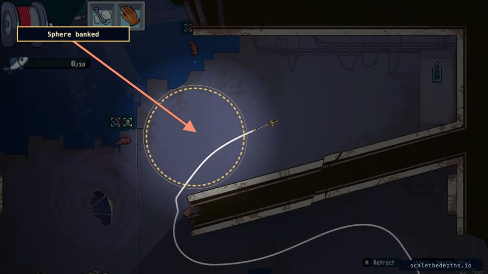 Banked. Artifact count ticks up, you can keep descending without resurfacing.